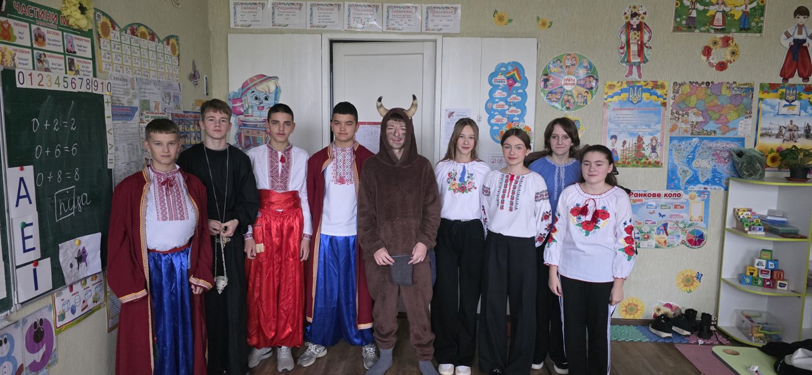 Учні під час шкільних заходів